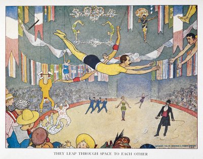 Sie springen durch den Raum zueinander von Elmer Boyd Smith