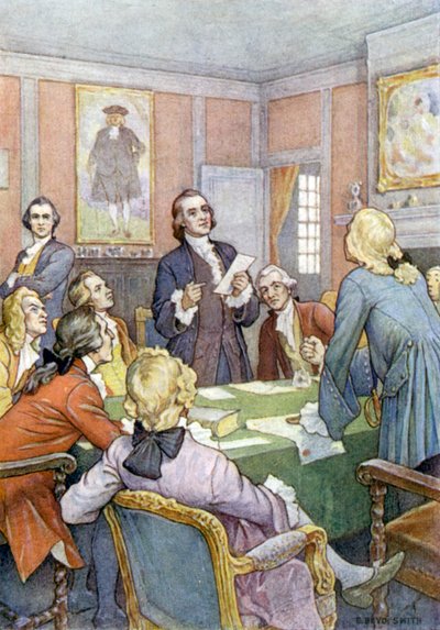 Wir schienen nun sehr weit auseinander und so weit voneinander entfernt in unseren Meinungen, dass jede Hoffnung auf Einigung entmutigt wurde von Elmer Boyd Smith