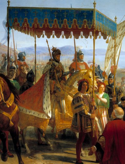 Einzug von Karl VIII. in Neapel von Eloi Firmin Feron