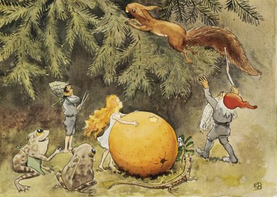 Solägget (1932) Das Eichhörnchen von Elsa Beskow