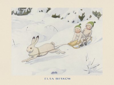 Tomtebobarnen Der Schneehase von Elsa Beskow