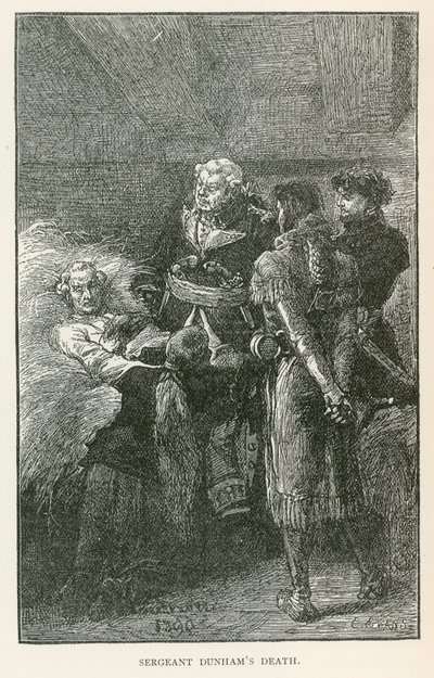 Der Tod von Sergeant Dunham von Elviro Michael Andriolli