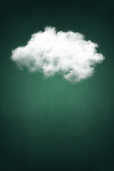 Träumende grüne Wolke von Ema Paraschiv