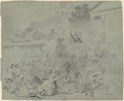 New York—Straßenszene von Emanuel Gottlieb Leutze