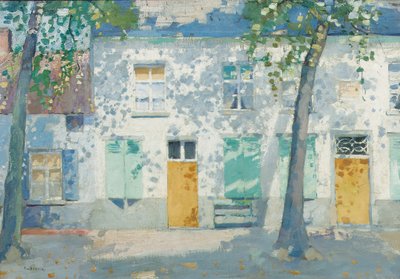Sonntagmorgen in Moll, Valencia, 1911 von Emanuel Samson van Beever