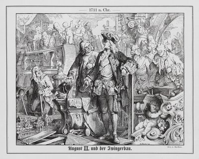 August II., Kurfürst von Sachsen und König von Polen, und der Bau des Zwingerpalastes von Emil Eugen Sachsse