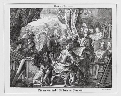 Die modische Galerie von Dresden von Emil Eugen Sachsse