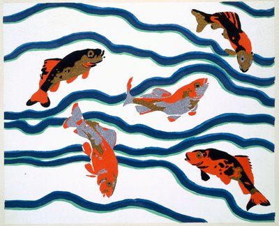 Aquatisches Designmotiv aus 