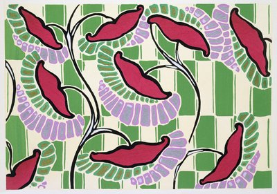 Blumenmuster aus 
