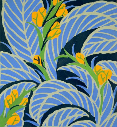 Blumen und Laub, ca. 1925 von Émile Allain Séguy