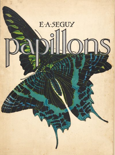 Titelseite von Papillons, veröffentlicht 1925 von Émile Allain Séguy