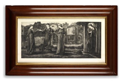 Die Mühle (Radierung auf Pergament) von Emile Jean Sulpis