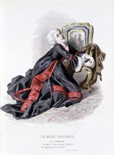 Gesamtwerk von Beaumarchais (1732-1799) von Edouard Fournier, Ed. Laplace, Sanchez et Cie, Paris 1876 von Emile Antoine Bayard