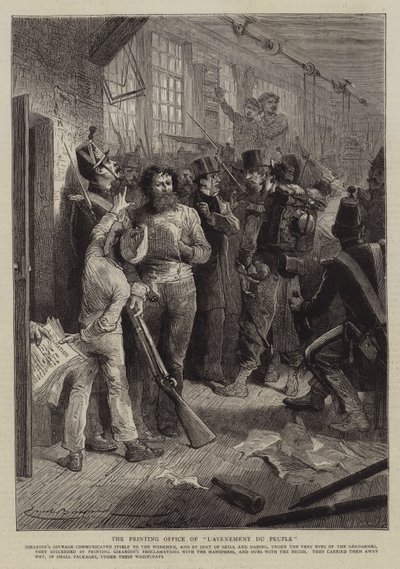 Die Geschichte eines Verbrechens, das Zeugnis eines Augenzeugen von Emile Antoine Bayard