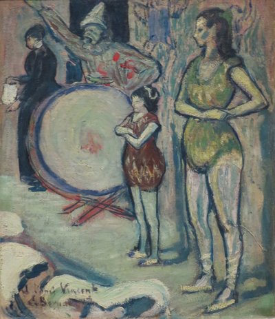 Saltimbanques von Emile Bernard, 1887 von Emile Bernard