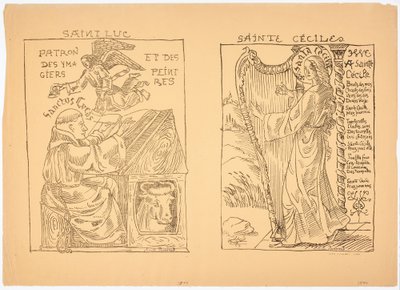 Sankt Lukas von Emile Bernard