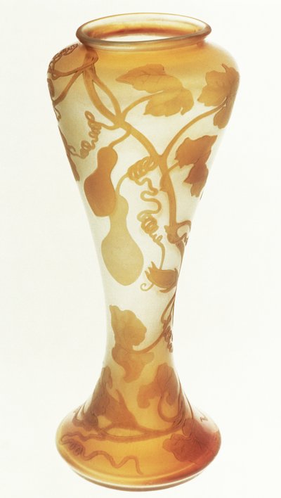 Vase aus Nancy, Frankreich, ca. 1900 von Emile Galle