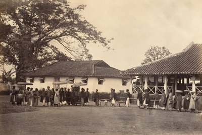 Hochzeitszug, Cochinchina, 1866 von Emile Gsell