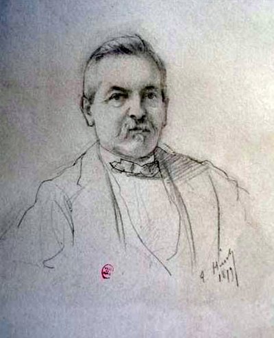Félix Roguet (1823-1888) von Emile Hirsch