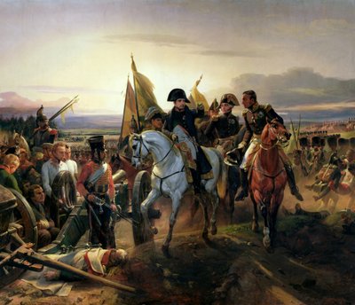 Die Schlacht bei Friedland, 14. Juni 1807 von Emile Jean Horace Vernet