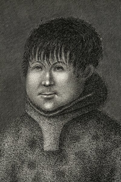 John Sakeouse, ein Eingeborener von Jacob Sound, Grönland, der erste Eskimo, der in diesem Land bekannt ist, 1816 von Emilia Anderson