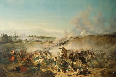 Die Schlacht von Palestro, 1859 von Emilio Lapi