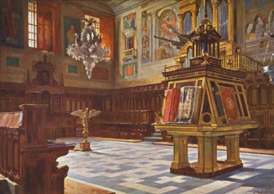 El Escorial: Der Chor von Emilio Poy Dalmau