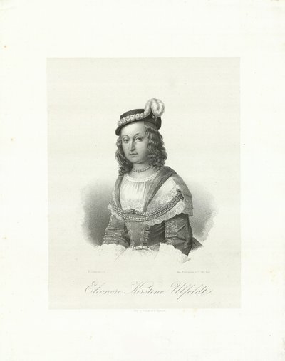 Leonora Christina, Gräfin Ulfeldt 1621-1698, 1847 von Emilius Ditlev Baerentzen