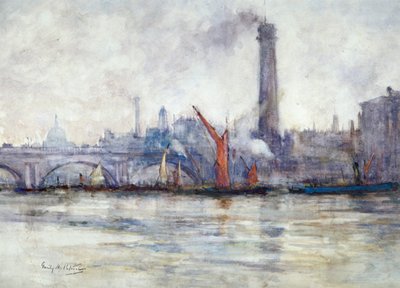 Waterloo-Brücke und St. Paul