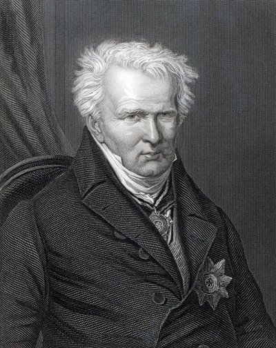 Alexander von Humboldt, graviert von C. Cook von Emma Gaggiotti Richards