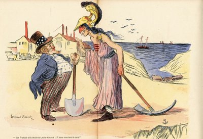 Der Butterteller, Satirisch in Farben von Emmanuel Barcet