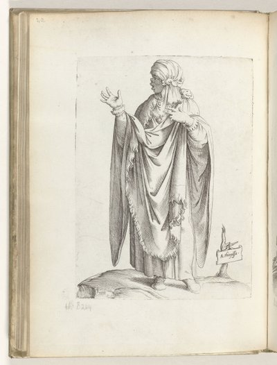 Frau aus Äthiopien von Enea Vico