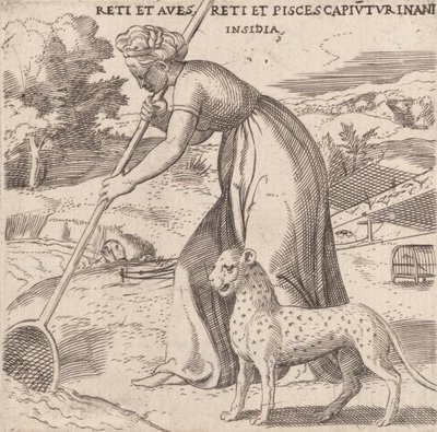 Falle, ca. 1545-50 von Enea Vico