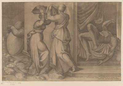 Judith und Holofernes von Enea Vico