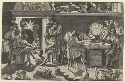 Die Akademie von Baccio Bandinelli von Enea Vico