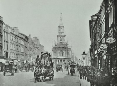 4-10 Strand, Westminster LB: Vorderansichten, 1895 von English Photographer