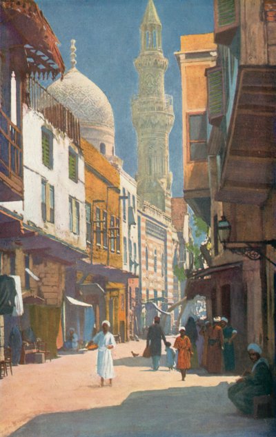 Eine Straße in Kairo, Ägypten von English Photographer