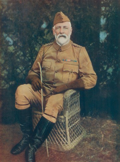 Brigadegeneral J. G. Dartnell. Kommandierender der Freiwilligenbrigade, Natal Field Force von English Photographer