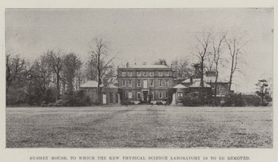 Bushey House, zu dem das Kew Physical Science Laboratory zerstört werden soll von English Photographer