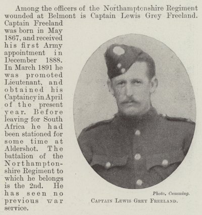 Kapitän Lewis Grey Freeland von English Photographer