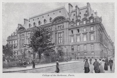 Sorbonne, Paris (Schwarz-Weiß-Foto) von English Photographer
