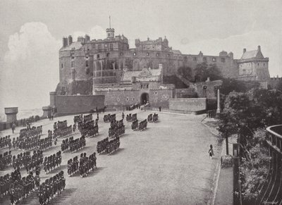 Edinburgh Castle, Die Esplanade von English Photographer