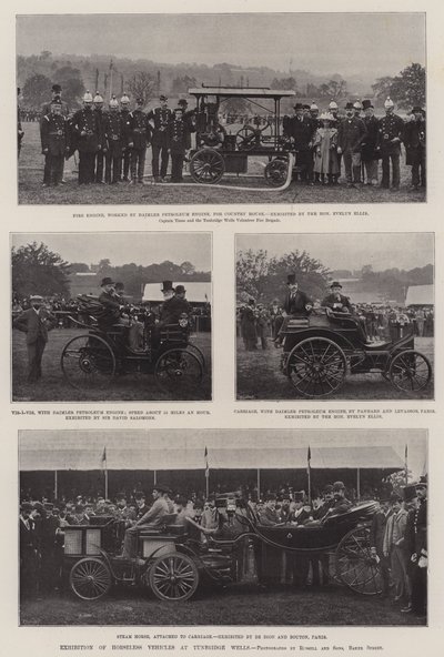 Ausstellung von fahrerlosen Fahrzeugen in Tunbridge Wells von English Photographer