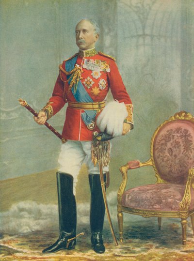 Feldmarschall Viscount Wolseley, Oberbefehlshaber der Armee. In der vollen Uniform eines Feldmarschalls von English Photographer