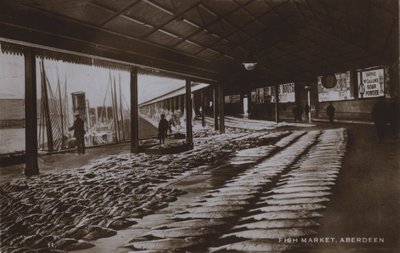 Fischmarkt, Aberdeen, Schottland von English Photographer