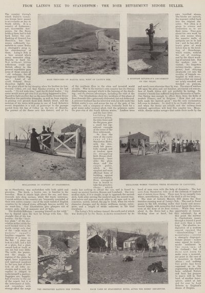 Von Laings Nek nach Standerton, der Burenrückzug vor Buller von English Photographer