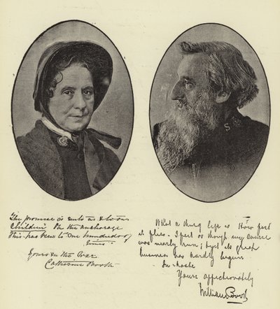 General Booth und Frau Booth von English Photographer