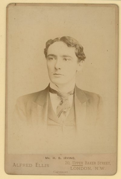 H B Irving, Schauspieler und Theatermanager von English Photographer
