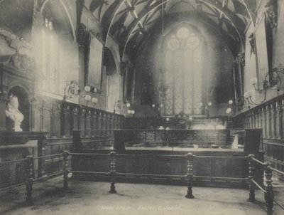 Innenraum, Exeter Guildhall, Devon von English Photographer