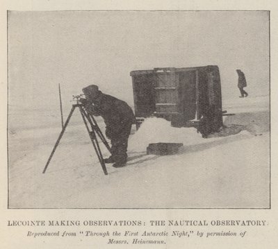 Lecointe bei Beobachtungen, das Nautische Observatorium von English Photographer